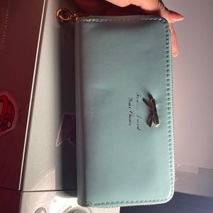 Leather woman wallet